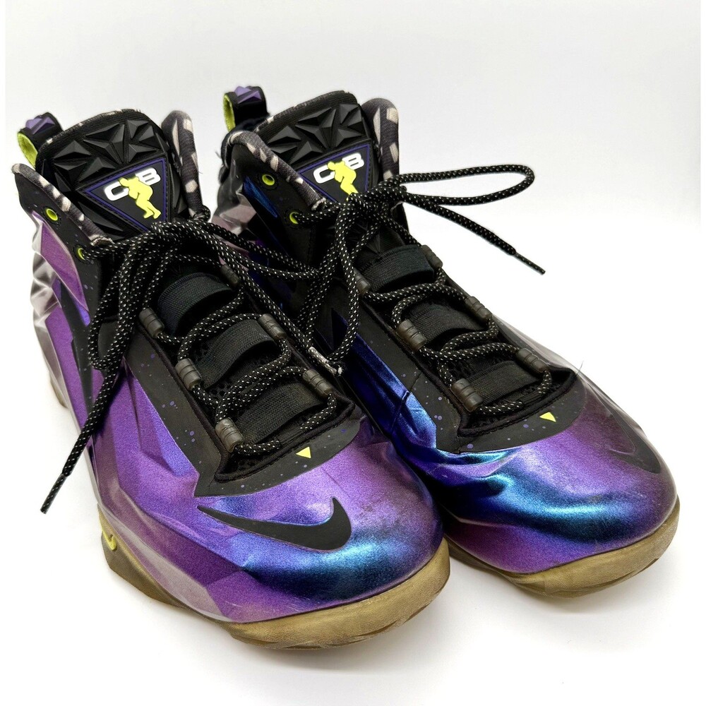 NIKE Chuck Posite Shoes Mens Size 11.5 Cave Purple Iridescent Barkley 684758-500